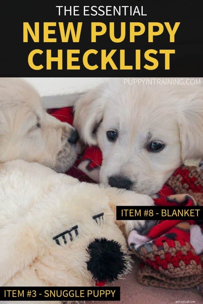 Checklist nieuwe puppy 2021 – ik krijg een nieuwe puppy, wat heb ik nodig?