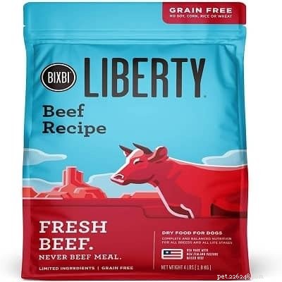 BIXBI Liberty Nourriture sèche pour chiens | Examen des options de saveurs multiples