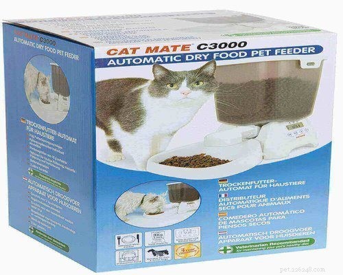 Cat Mate C3000 자동 건조 사료 애완 동물 사료 공급기 검토