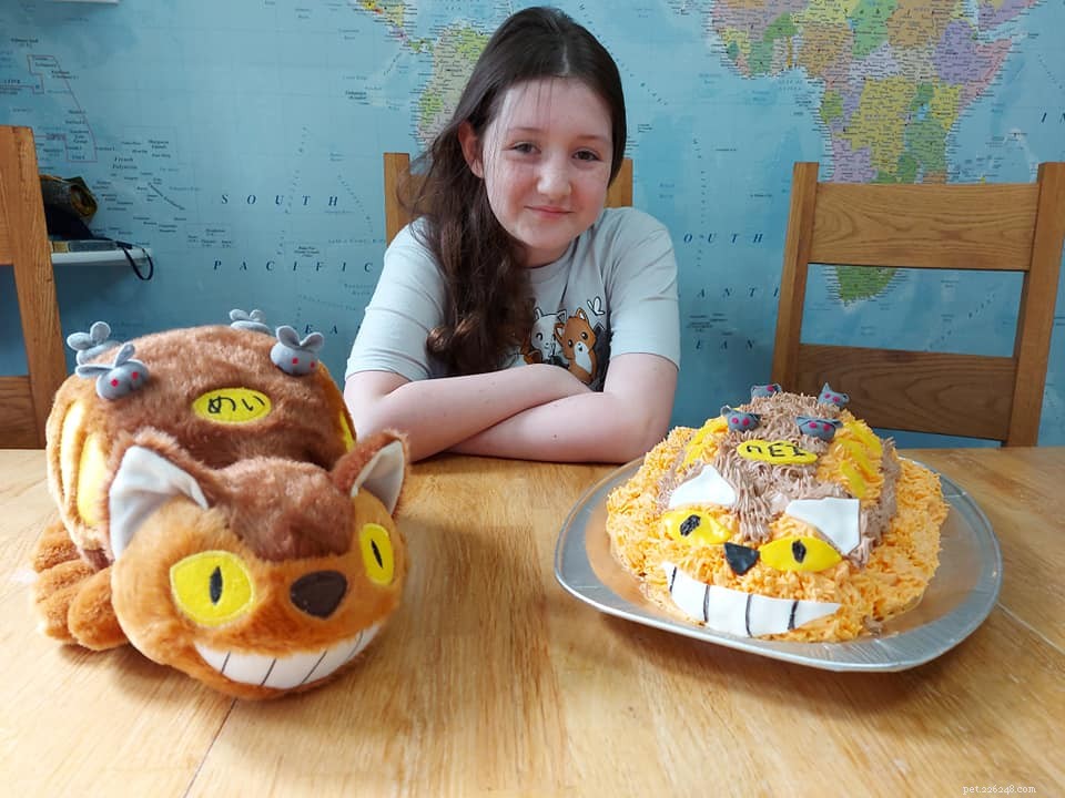 De kattentaarten van enthousiaste bakker Mindy werden beoordeeld door Kim-Joy van The Great British Bake Off