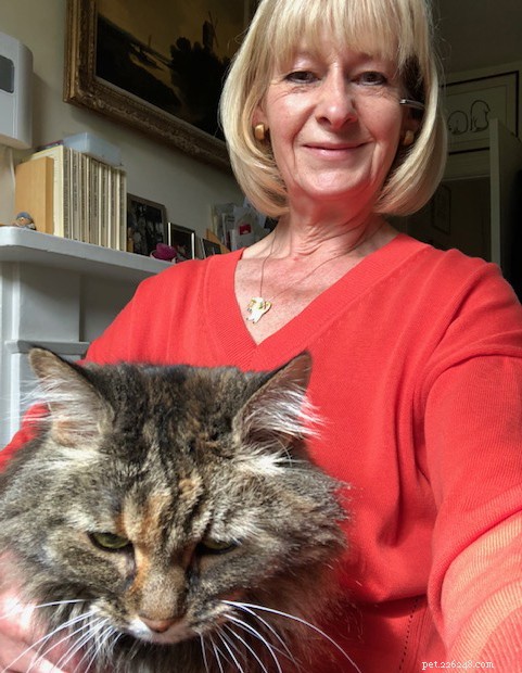 Quando o amado gato de Gail, Buttons, faleceu, ela recorreu ao serviço de apoio ao luto da Cats Protection para obter ajuda 