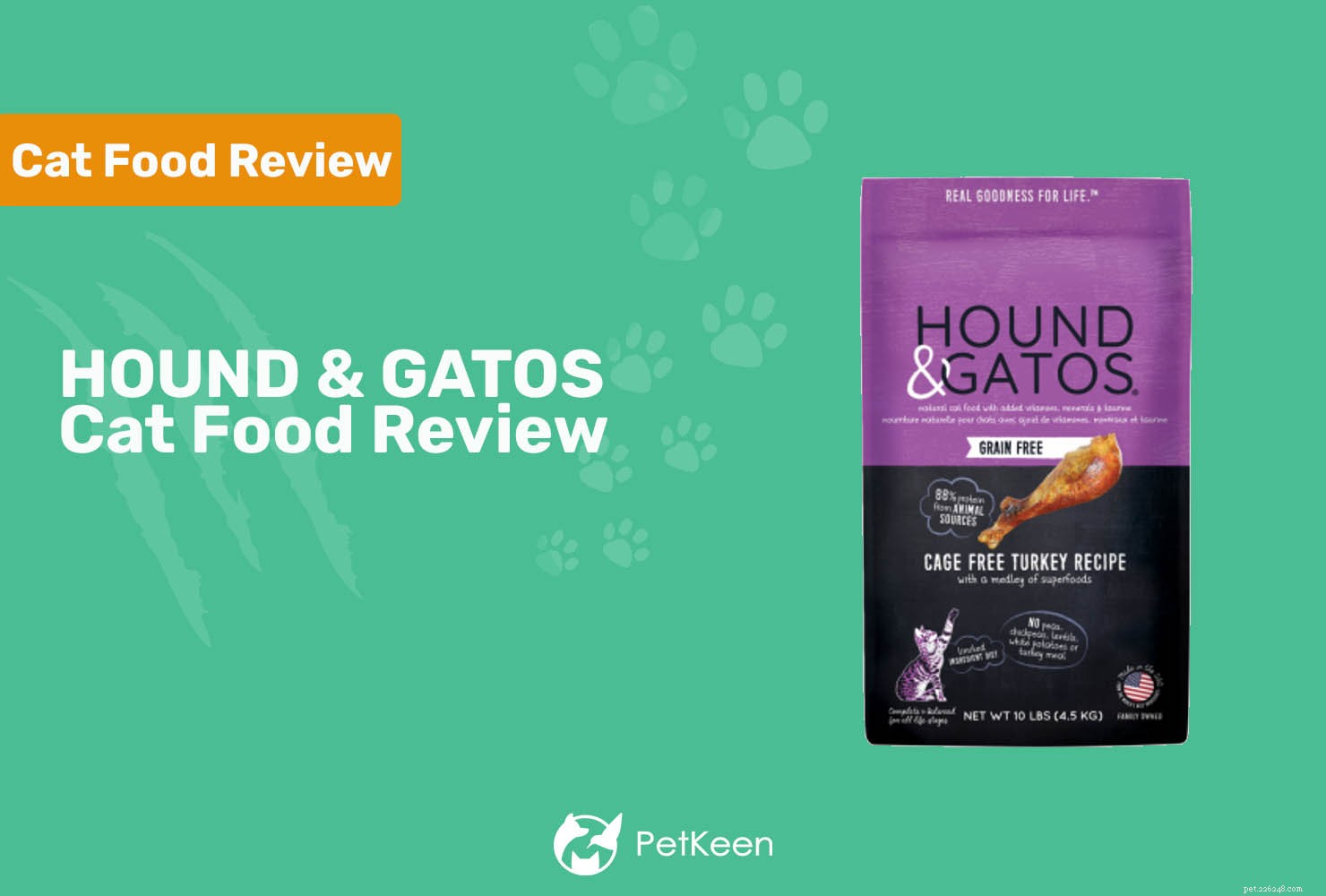 Examen de la nourriture pour chats Hound and Gatos :rappels, avantages et inconvénients