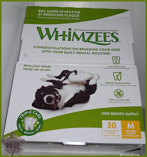Отмечаем Национальный месяц здоровья зубов домашних животных вместе с Whimzees – #ChewyInfluencer
