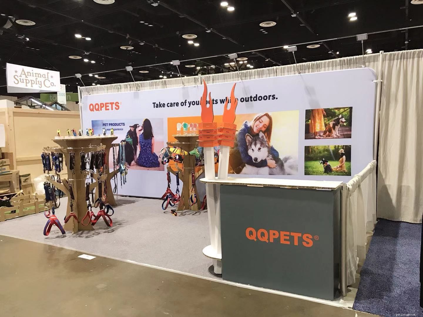 QQPETS wacht op je tijdens Orlando GLOBAL PET EXPO 2019