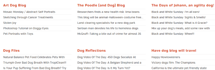 13 sites utiles pour trouver les derniers articles sur les chiens