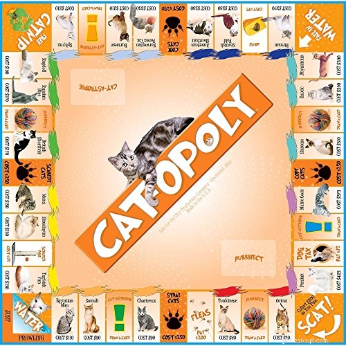 Cat-Opoly bordspel – een interactief kattenspeeltje voor het hele gezin!