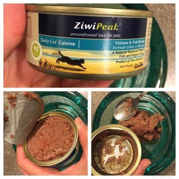 ZiwiPeak缶詰キャットフード：無病国から供給されたキャットフード 