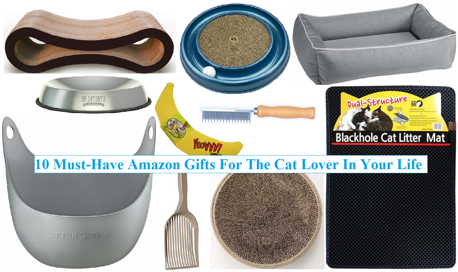 10 обязательных подарков Amazon для любителя кошек в вашей жизни