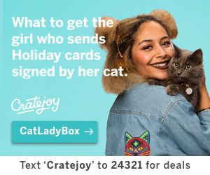 Wat is Cratejoy? 5 soorten maandelijkse abonnementsboxen voor katten