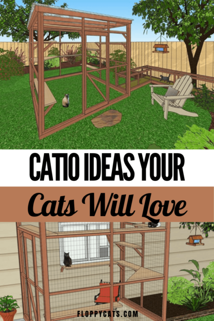 Catios:DIY Catio-plannen en Catio-ontwerpideeën