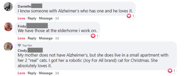 Alzheimer의 고양이 장난감 – 애완동물 1마리