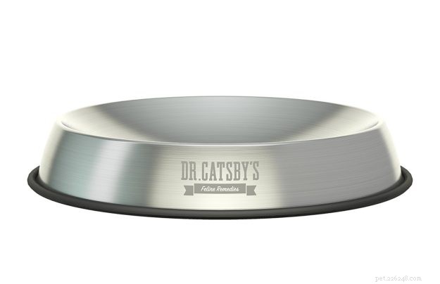Cadeau d anniversaire de février 2022 :bol de nourriture pour chat du Dr Catsby
