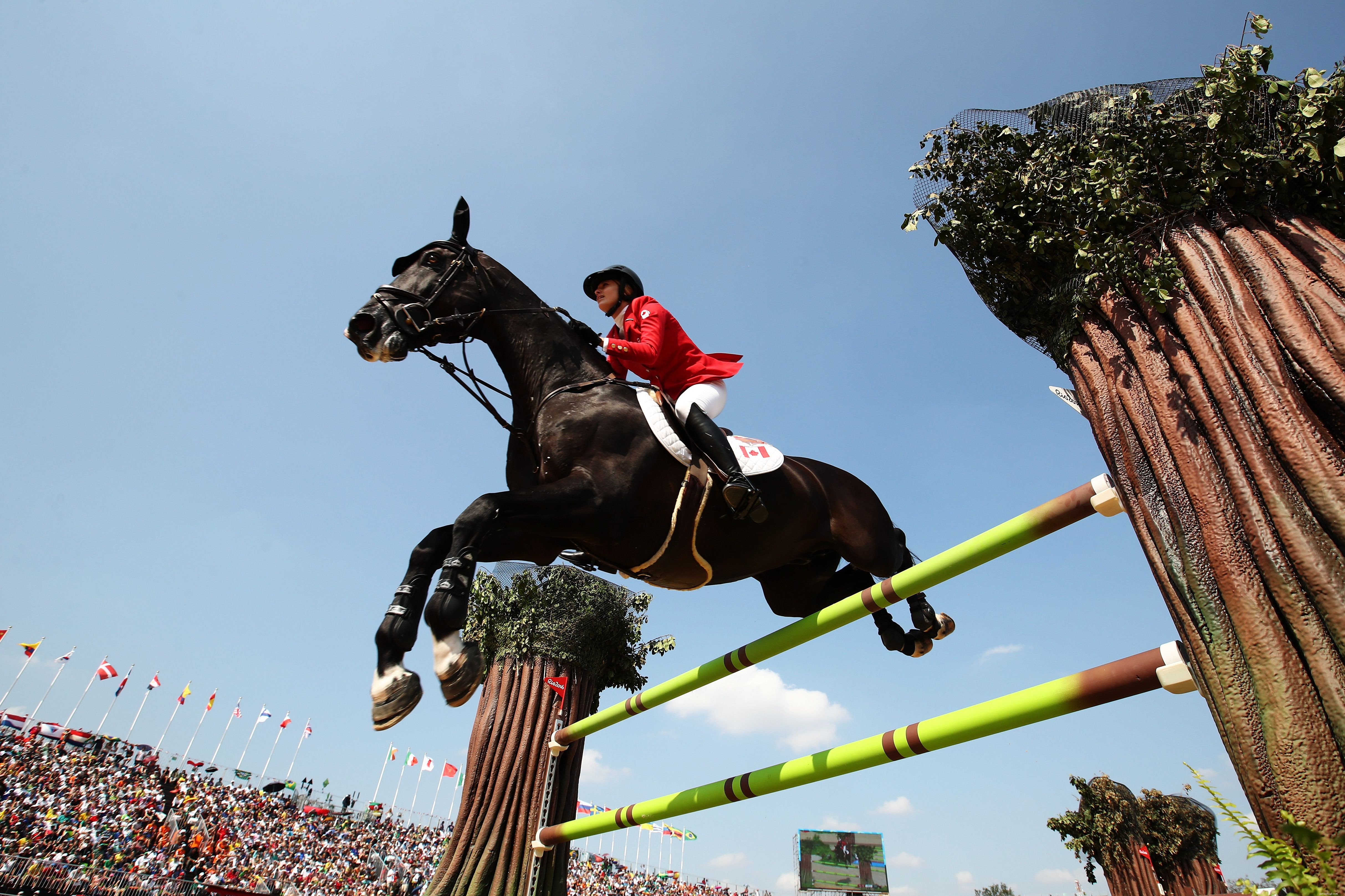 Que sont les sports équestres olympiques ?