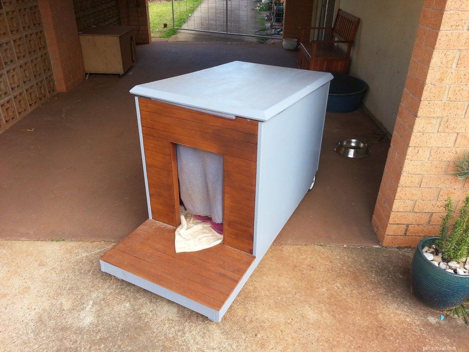 誰でも作成できる14の無料DIY犬小屋プラン 