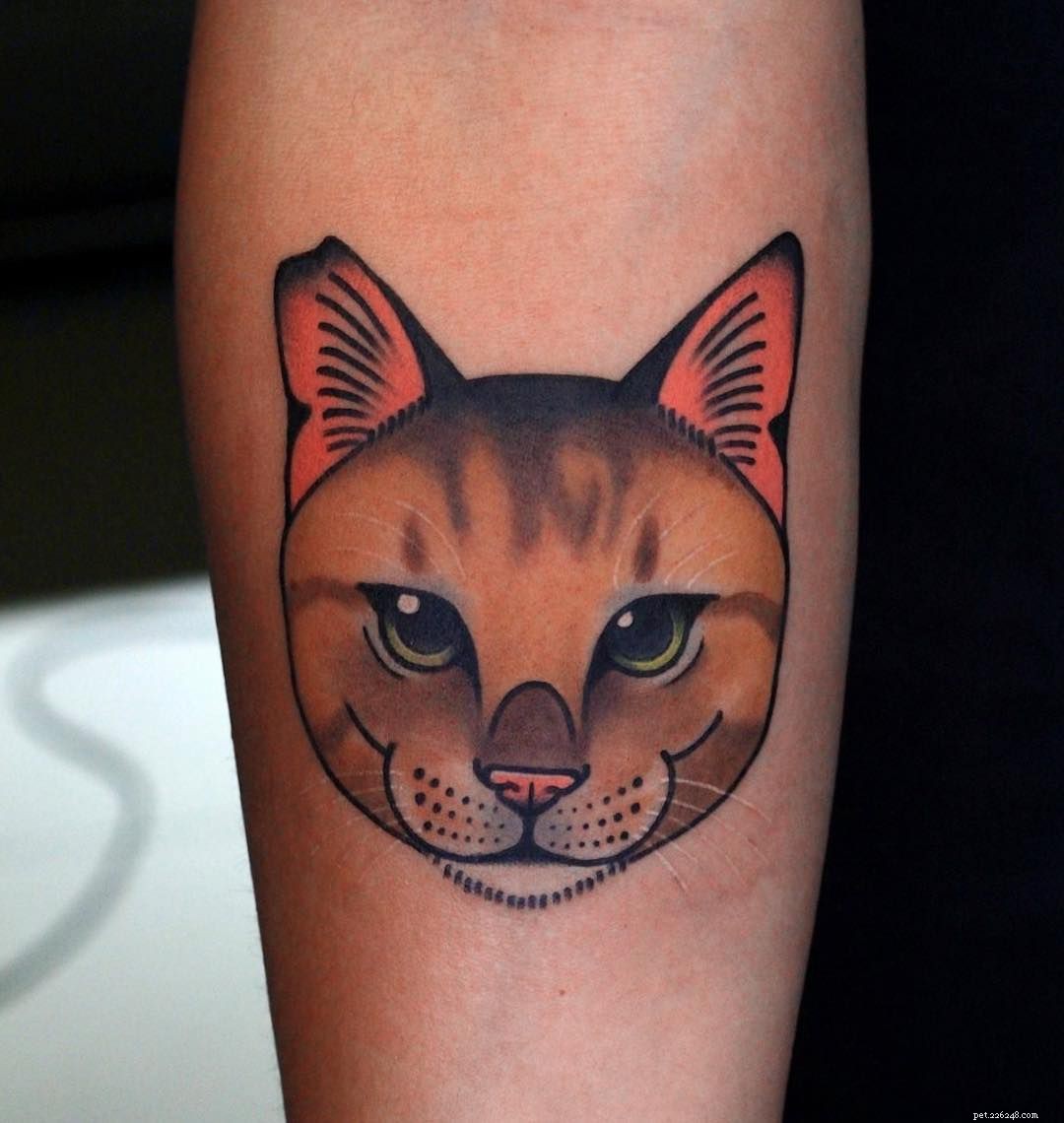 Fantastiska tatueringar för husdjursföräldrar