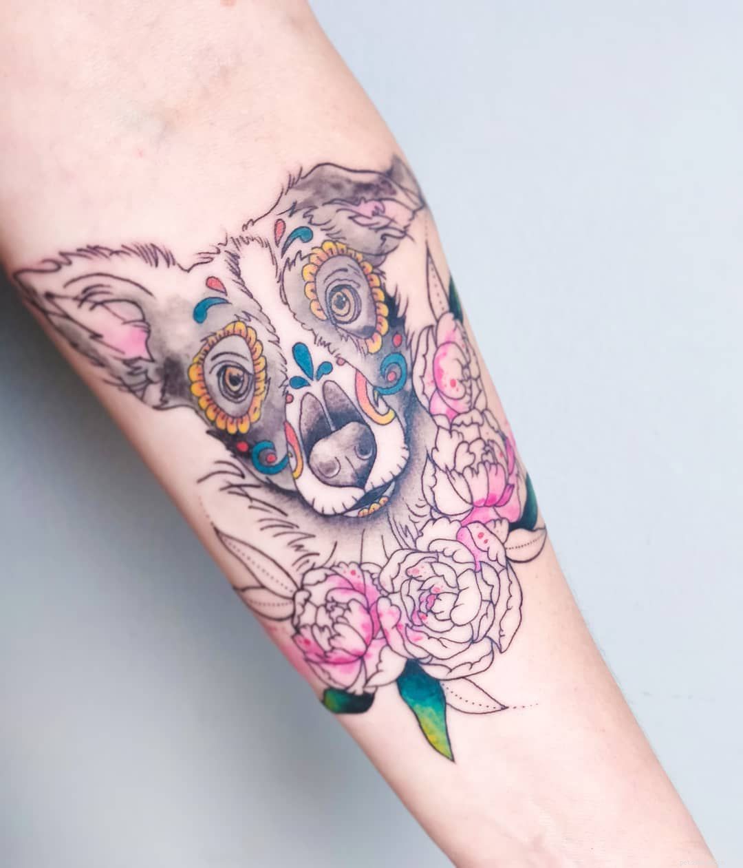 Fantastiska tatueringar för husdjursföräldrar