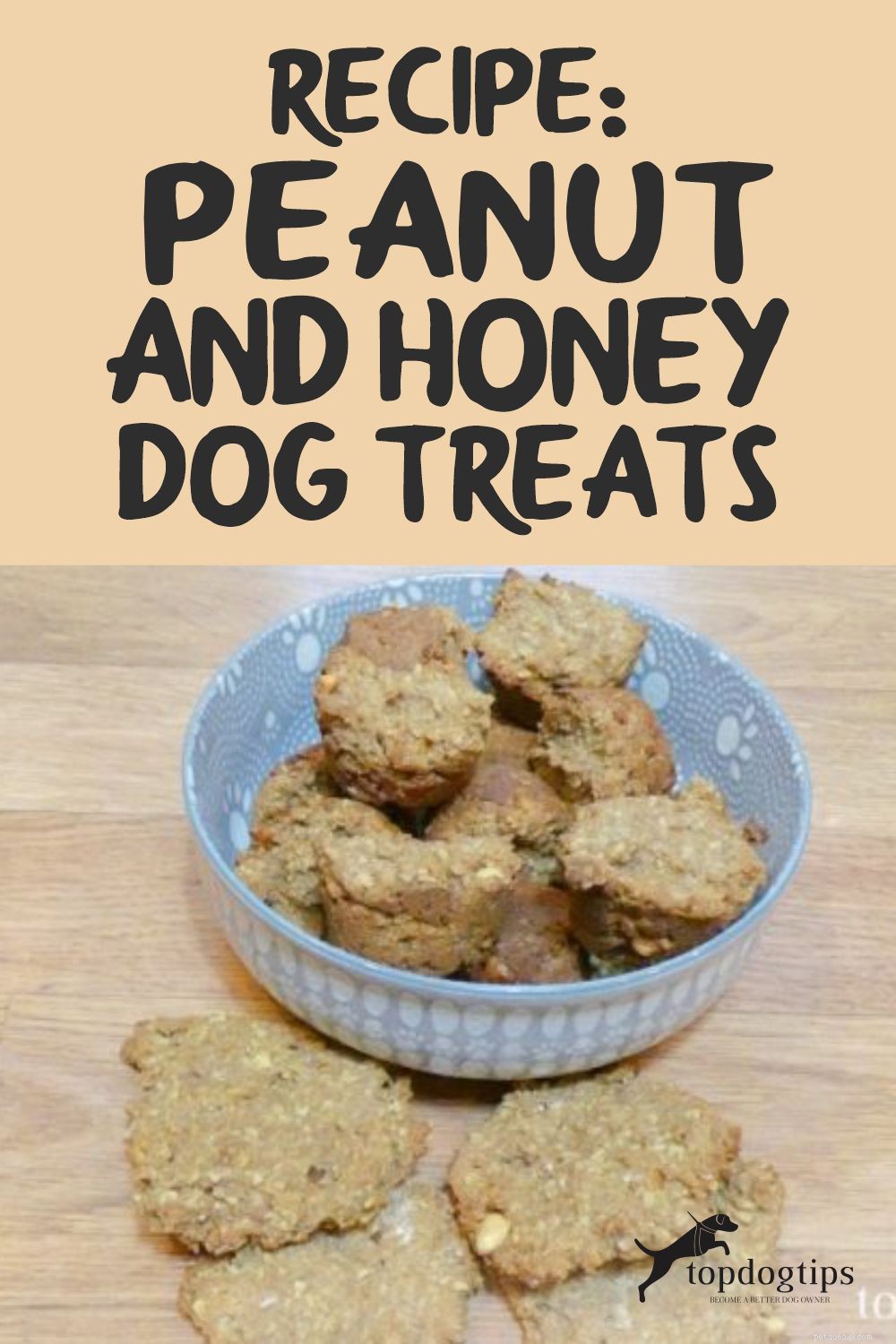 Рецепт:лакомство для собак с арахисом и медом