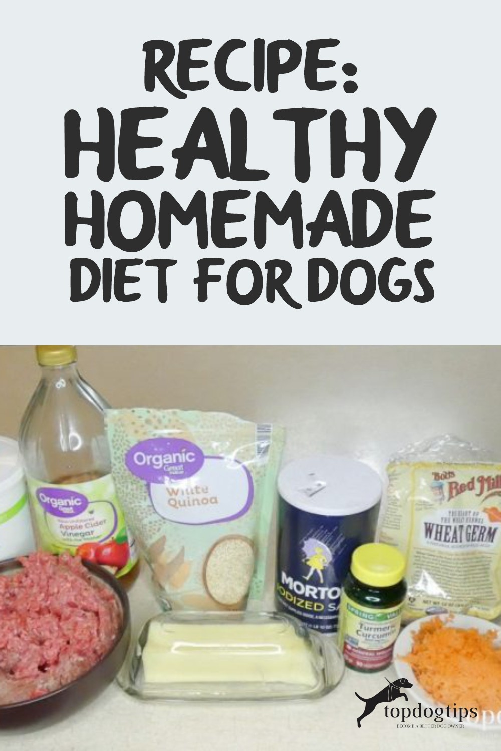 레시피:개를 위한 건강한 집에서 만든 식단