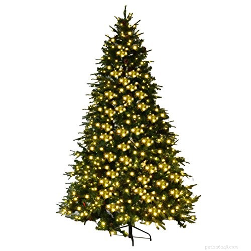 8 árvores de Natal artificiais seguras para cães