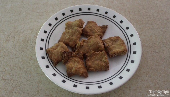 Рецепт:собачье печенье с арахисовым маслом и овсянкой