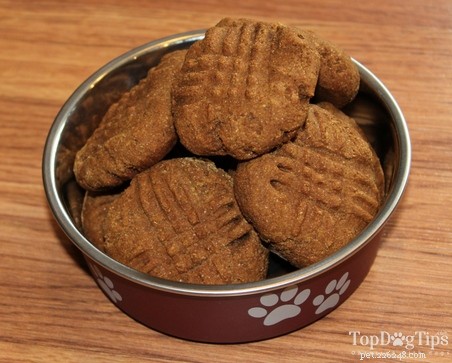 Recette saine de friandises pour chiens aux biscuits à la citrouille