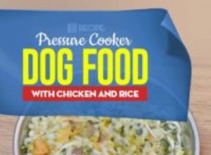 Recette :Nourriture pour chien à l autocuiseur avec poulet et riz