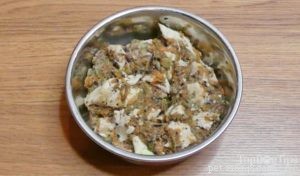레시피:갑상선 기능 저하증을 위한 집에서 만든 개밥
