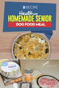 Receita:comida caseira para cães idosos