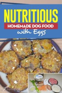 Рецепт:домашний корм для собак с яйцами