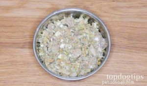 조리법:울혈성 심부전을 위한 집에서 만든 개밥