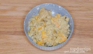 Recept:hondenmaaltijd met zoete aardappel
