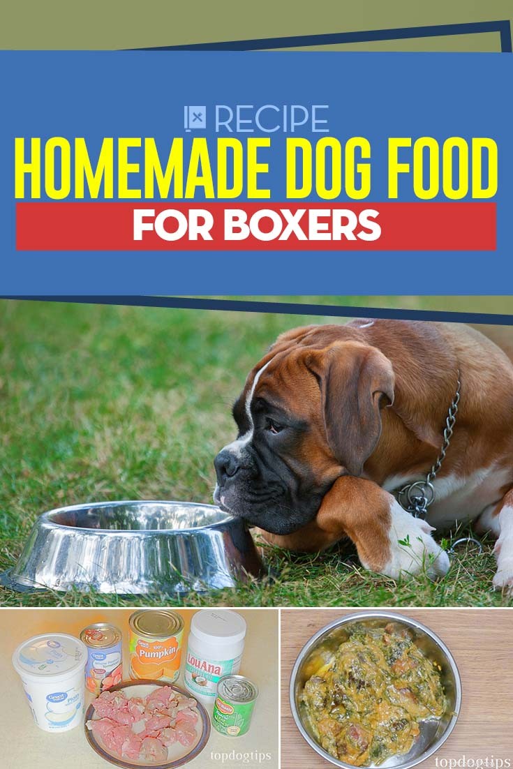 Recept:Domácí krmivo pro psy pro boxery
