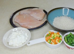 Рецепт:корм из курицы и овощей для собак с диабетом