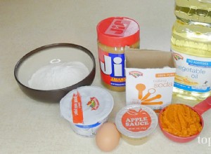 Recette :Gâteau santé pour chien au beurre de cacahuète