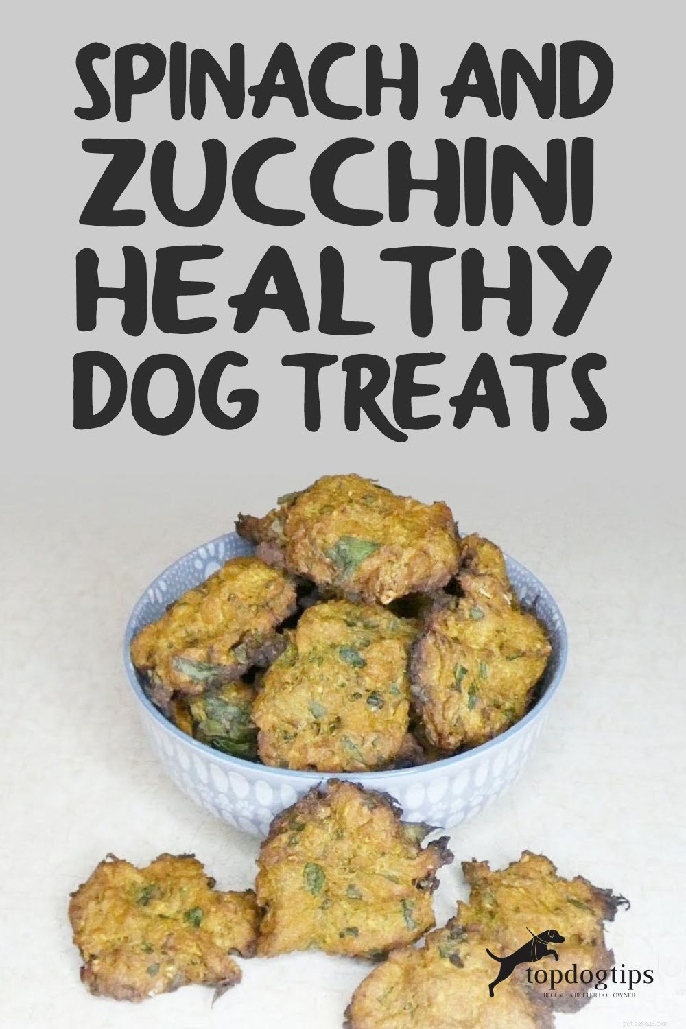 レシピ：ほうれん草とズッキーニを使った健康な犬のおやつ 