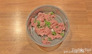 Receita:Comida de cachorro crua caseira simples 