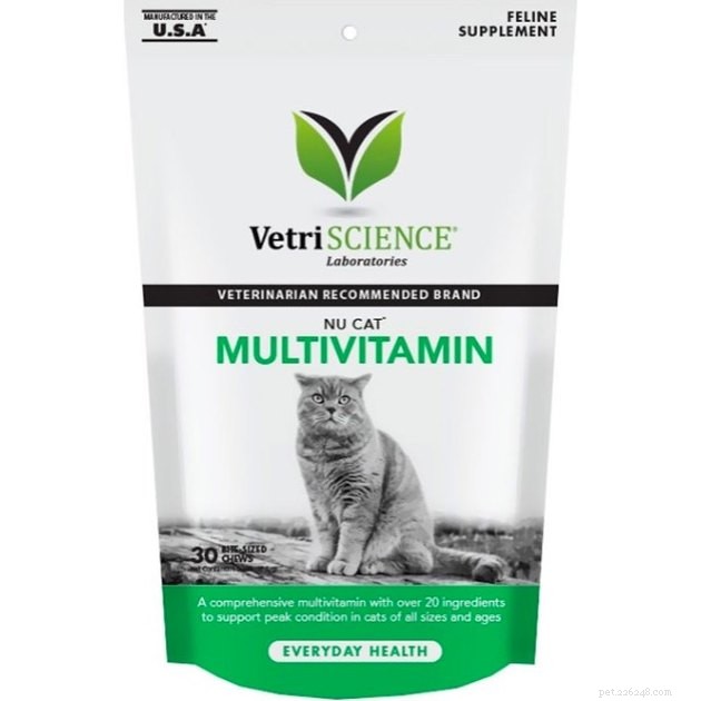 2022年の猫のための最高のマルチビタミン 