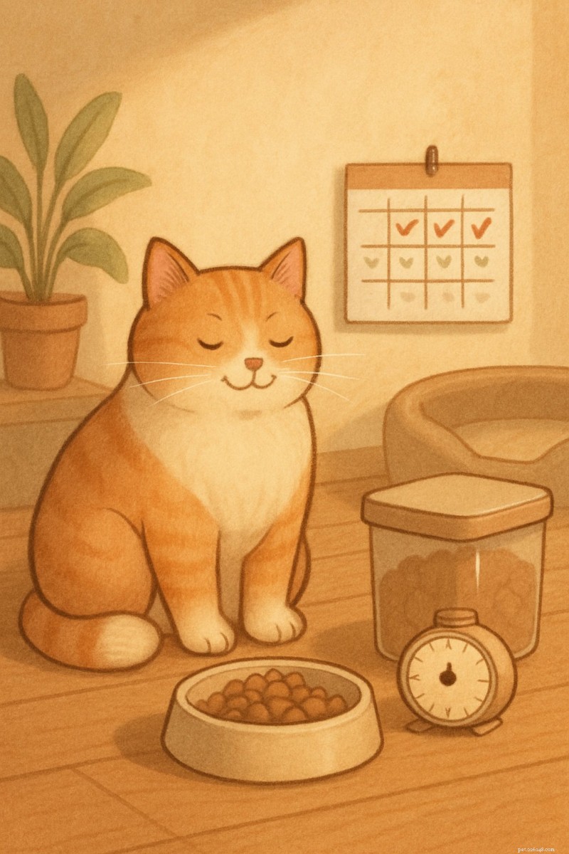 Por que a alimentação gratuita pode causar obesidade em gatos – 8 razões principais e soluções comprovadas 