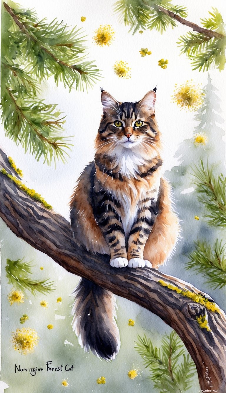 Os gatos da floresta norueguesa são adequados para quem sofre de alergias? Separando o mito da realidade 