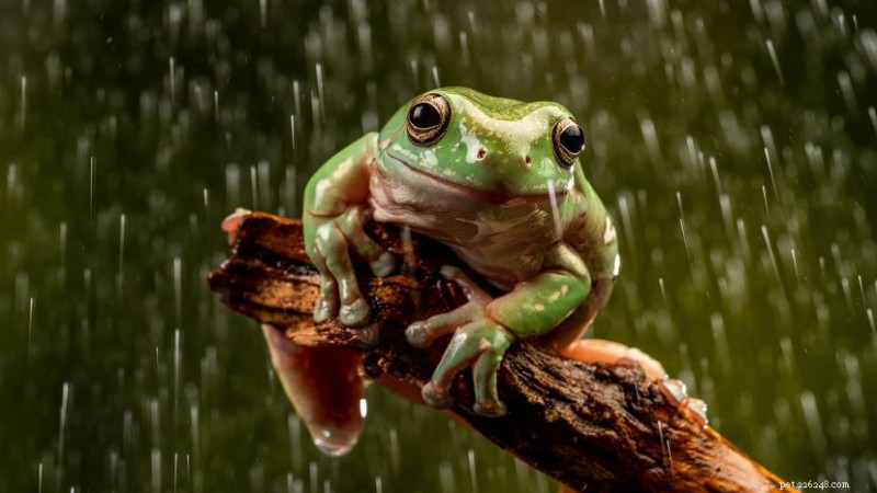 Rã arborícola branca:o amigável animal de estimação australiano - e por que a superalimentação é importante 