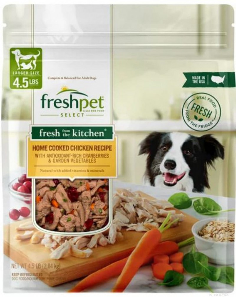 Freshpet rappelle volontairement des aliments pour chiens au poulet de 4,5 lb en raison d une possible contamination par la salmonelle 