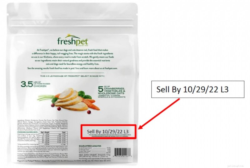 Freshpet rappelle volontairement des aliments pour chiens au poulet de 4,5 lb en raison d une possible contamination par la salmonelle 