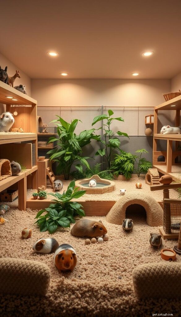 Hamsters e porquinhos-da-índia podem coexistir? Conselhos de cuidados especializados 
