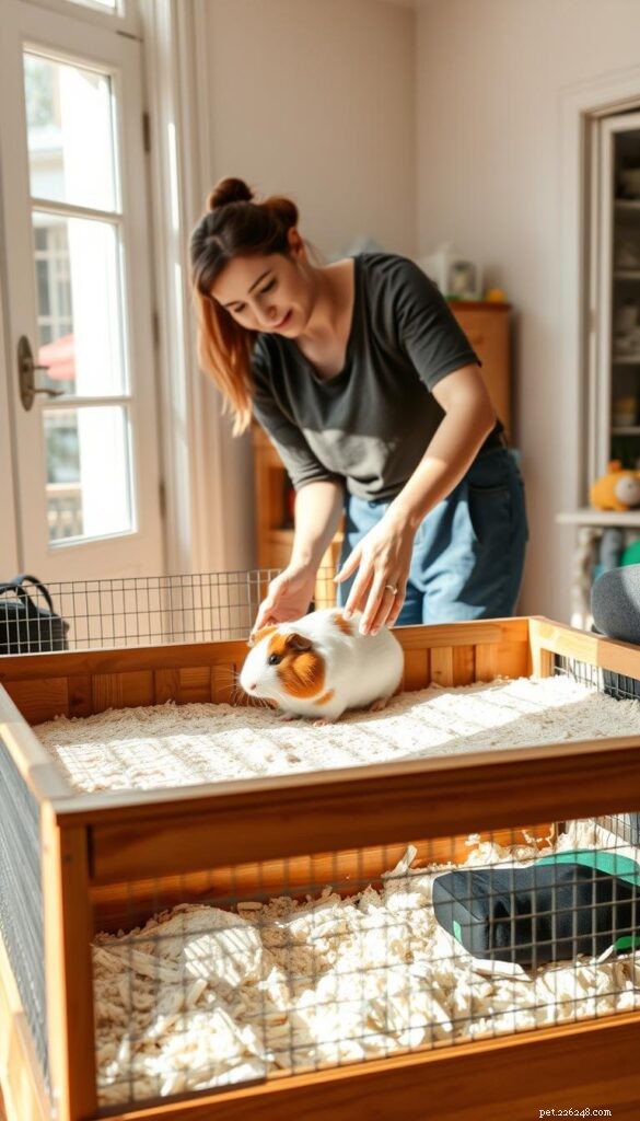 Comment garder votre cage pour cochons d Inde sans odeur :conseils d experts en matière de nettoyage et de literie 