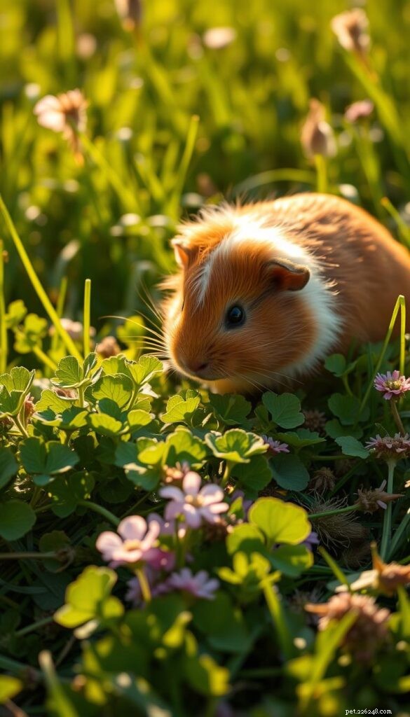 Zijn klaverbloemen veilig voor cavia s? Deskundige voedingsgids