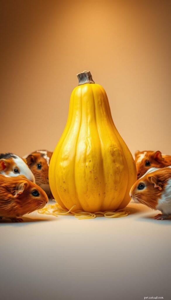 Kunnen cavia s veilig spaghettipompoen eten? Een door dierenartsen goedgekeurde gids