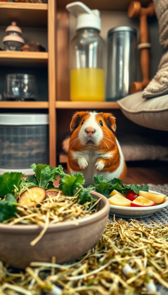 Combien de temps les cochons d’Inde peuvent-ils rester sans foin ? Lignes directrices clés pour prévenir la stase gastro-intestinale 
