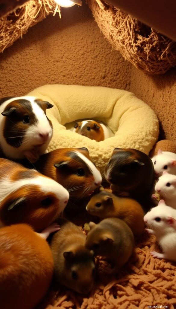 Cochons d Inde et hamsters :pourquoi ils doivent vivre séparément 
