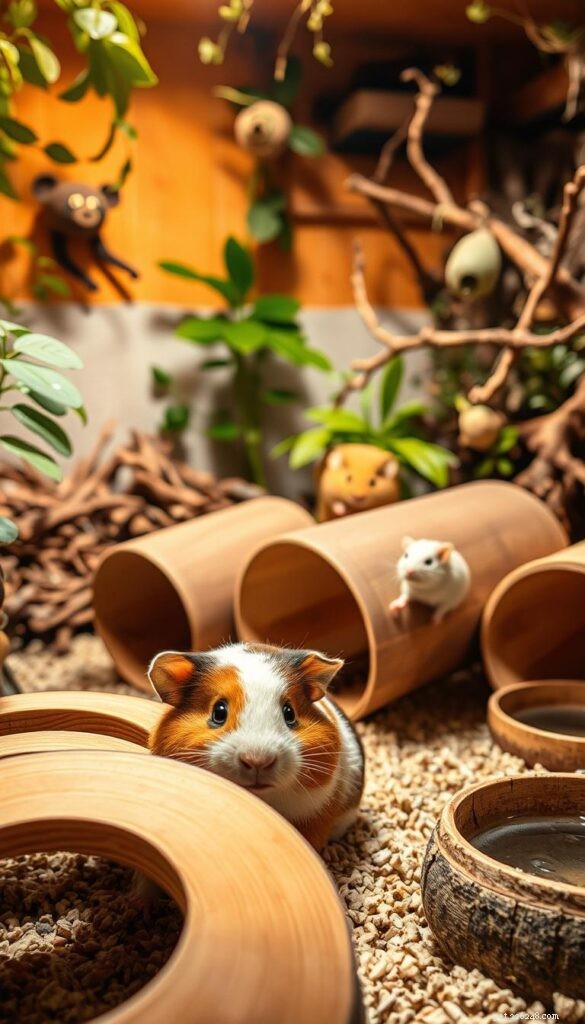 Cochons d Inde et hamsters :pourquoi ils doivent vivre séparément 
