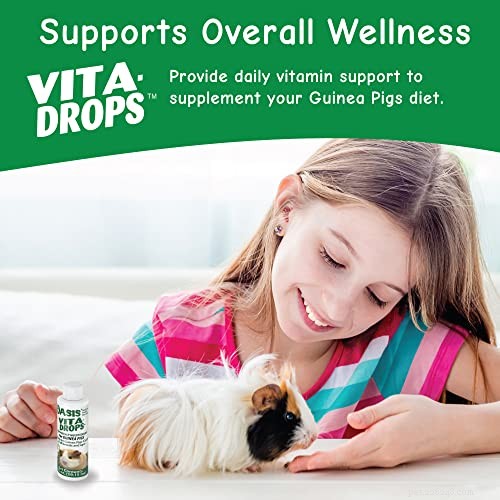 OASIS #80061 Granskning av marsvin Vita Drop – höj ditt husdjurs hälsa med riktad C-vitamin 